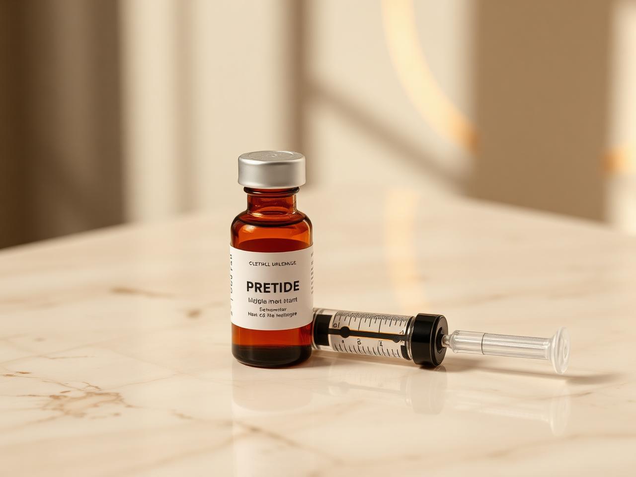Peptide vial
